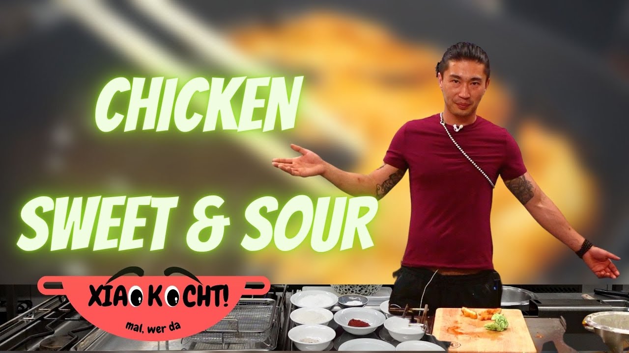 XIAO kocht GEBACKENES HUHN SÜSS SAUER mal ANDERS! 🐔🍯🍋 MUSS er hier FEDERN lassen?