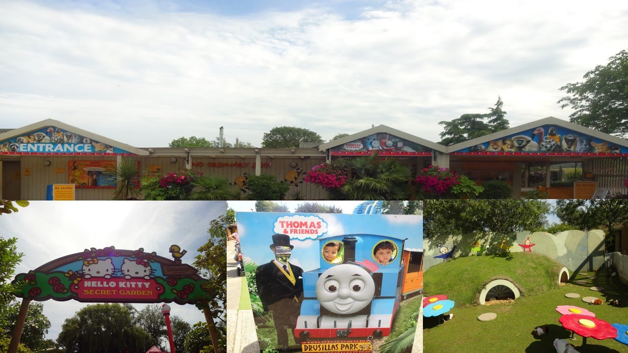 Drusillas Park - Theme Park UK (Video)
