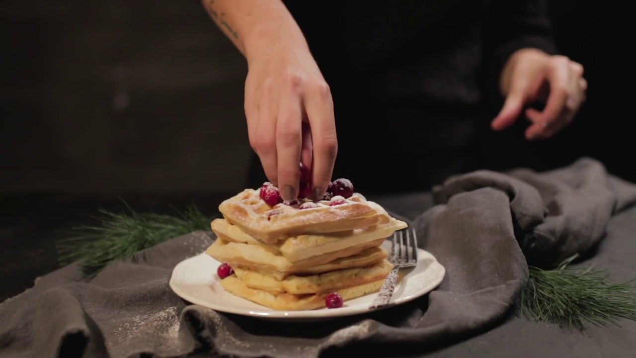 Rezeptvideo Joghurt Waffeln