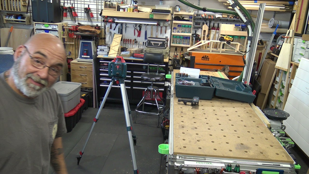 Bosch's GRL800 20VK Rotary Laser Level.