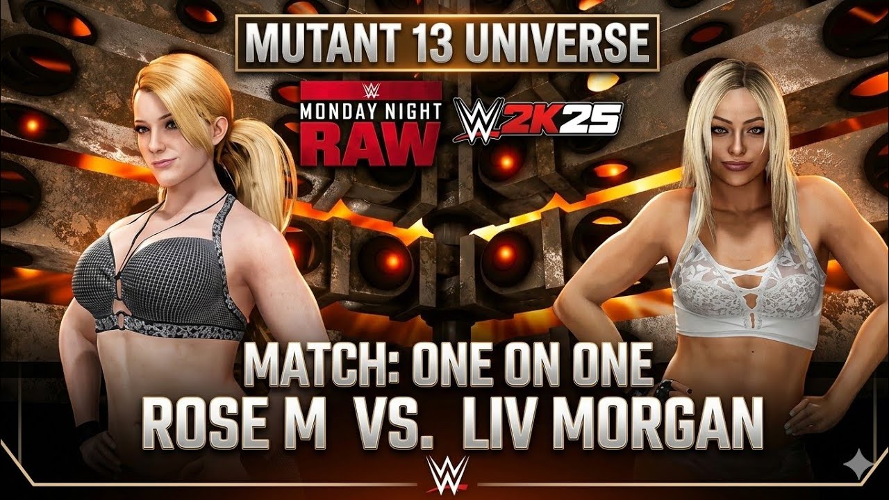 Liv Morgan Gets DESTROYED by Rose M? 😱 | WWE 2K25 Dream Match