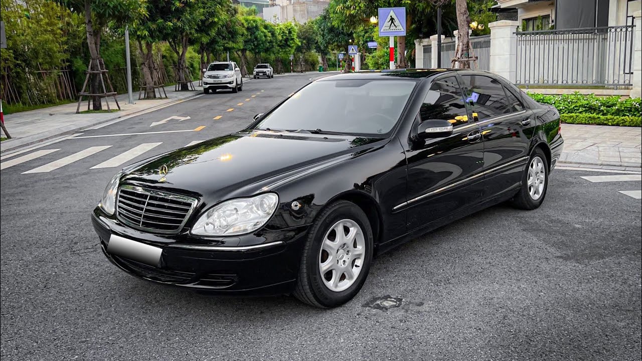 Mercedes S350-2004 Cam kết đẹp và zin có một không 2, chưa từng thấy chiếc nào như thế này
