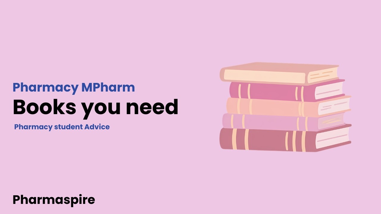 What books do you need to survive pharmacy school