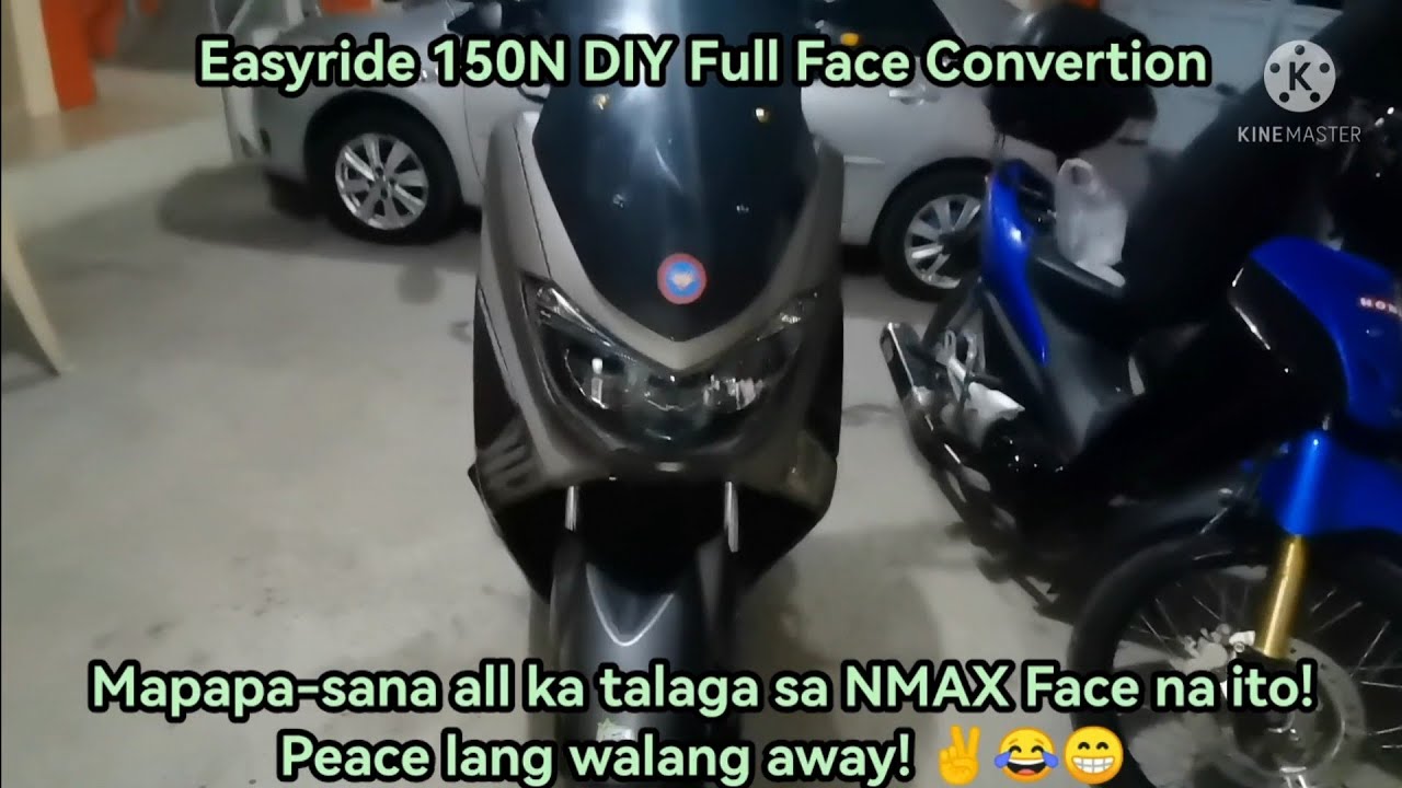 MOTORSTAR Easyride 150N DIY Full Face Convertion! Mapapa-sana all ka talaga sa NMAX Face na ito! ✌️