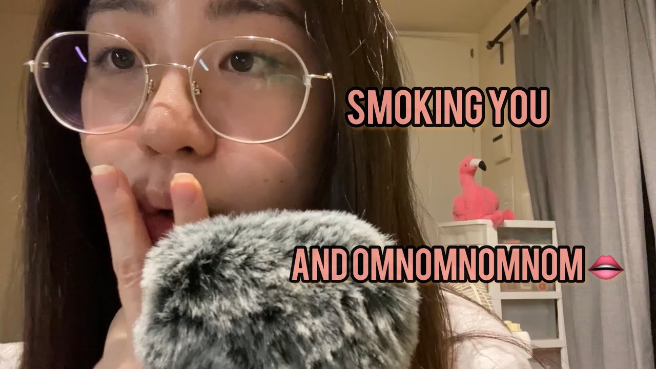 ASMR Tingly “Smoking you” sounds (my fav)💨 and Mouth sounds