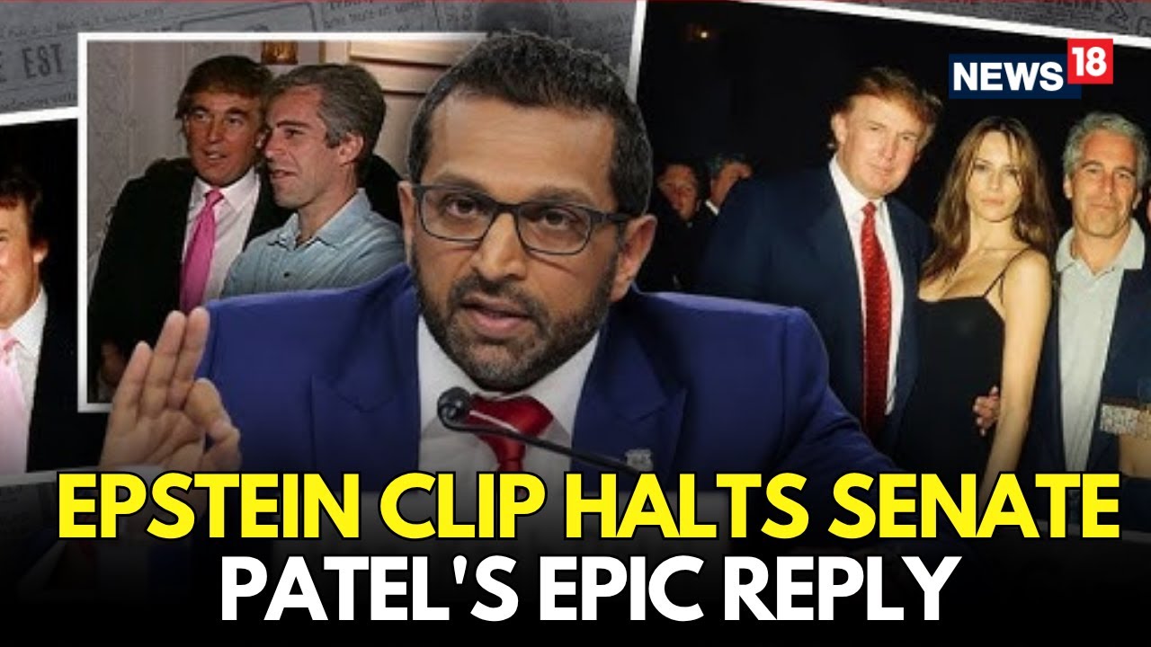 LIVE | EPSTEIN CLIP STUNS CONGRESS ! Kash Patel Drops BOMBSHELL In Fiery Comeback | N18G