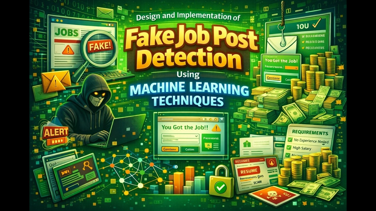 Выявление поддельных объявлений о работе с помощью методов машинного обучения | Система обнаружен...