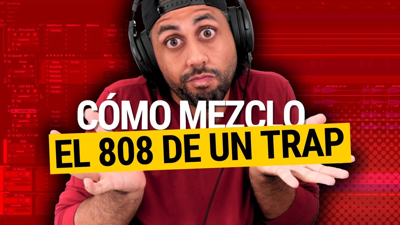 Como MEZCLAR el 808 de un TRAP🎚️