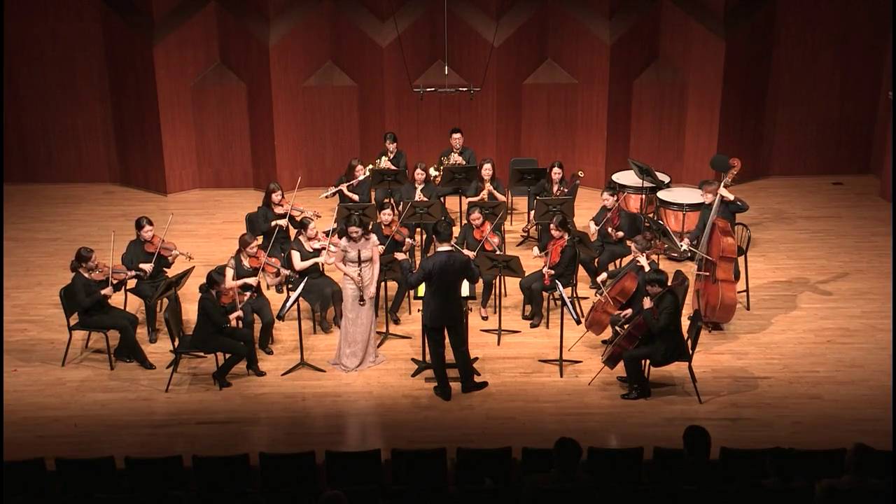 G. Rossini: Introduction Theme and Variations for clarinet and orch (최재희/ 채원경/ NFA 챔버오케스트라)