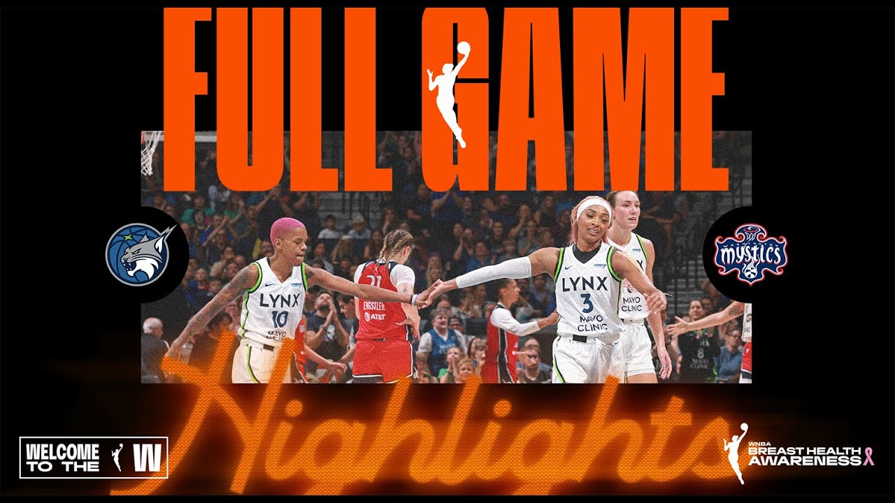 Washington Mystics vs. Minnesota Lynx | FULL GAME HIGHLIGHTS | August 8, 2025