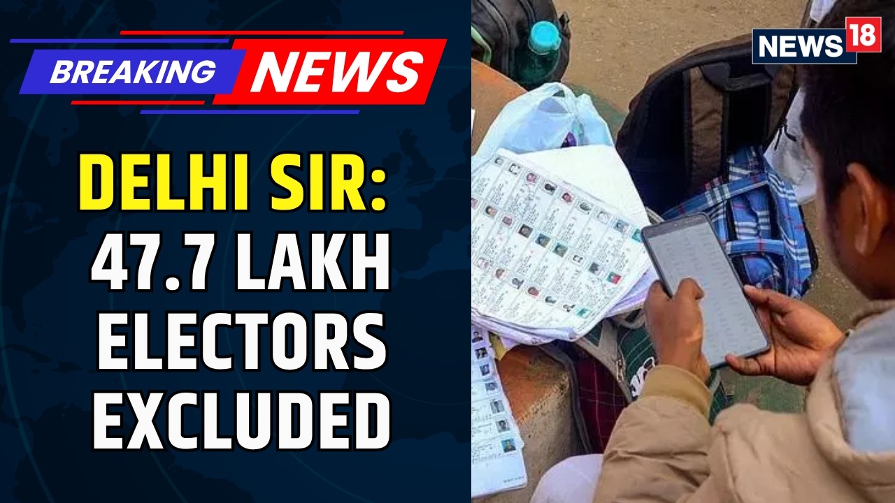 Delhi's Draft Electoral Roll Published: 4.77 Million Electors Excluded, Claims Open Till Septembe...