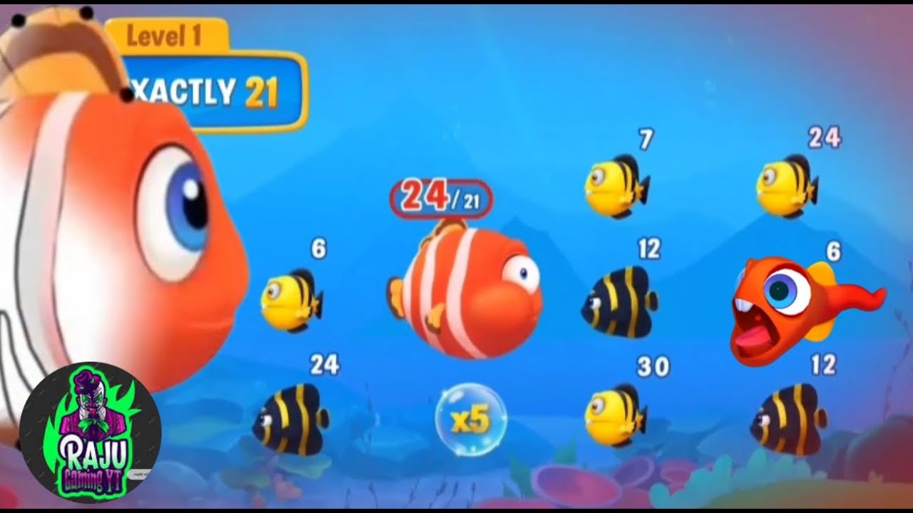 Fishdom Ads Mini Games new 38.3 Update video Hungry Fish 🐠 | New update level Trailer video 2024