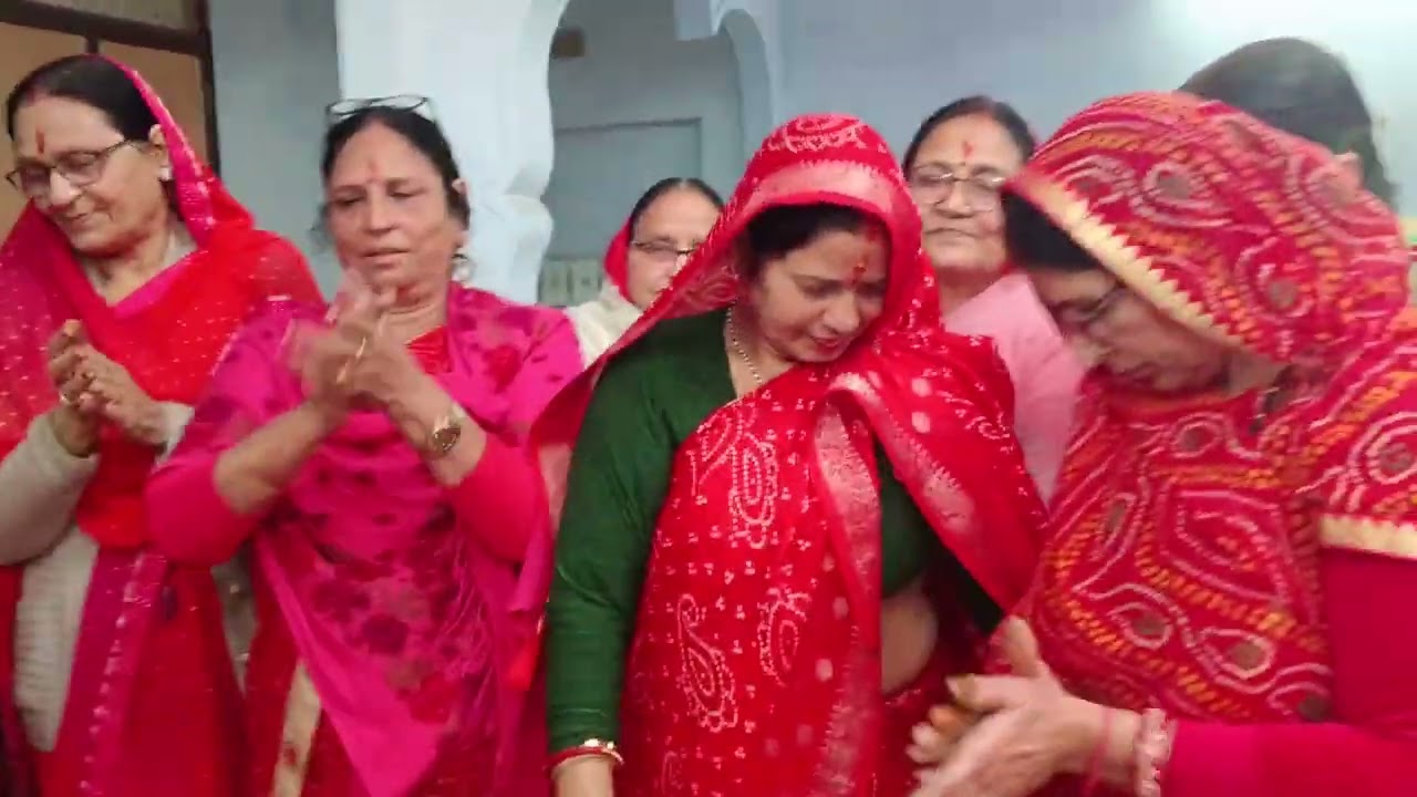 गुप्त नवरात्रि के पावन अवसर पर किया गया जीण भवानी मां का मंगलपाठ जय जीण माता।।