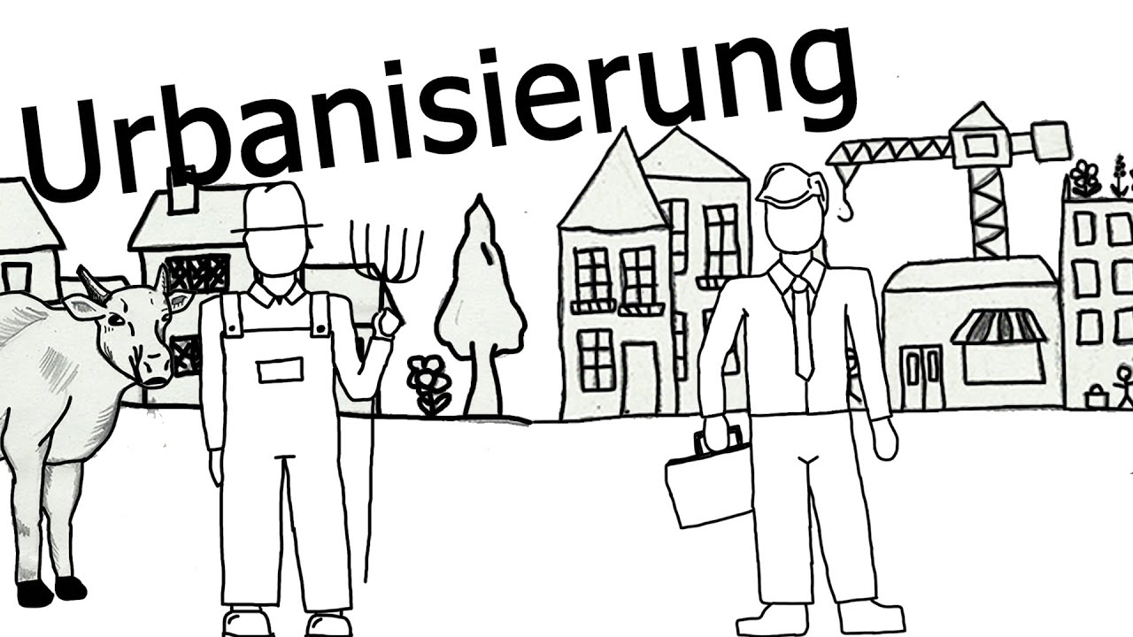 Was bedeutet Urbanisierung? Erkunde Thema Stadt-Land