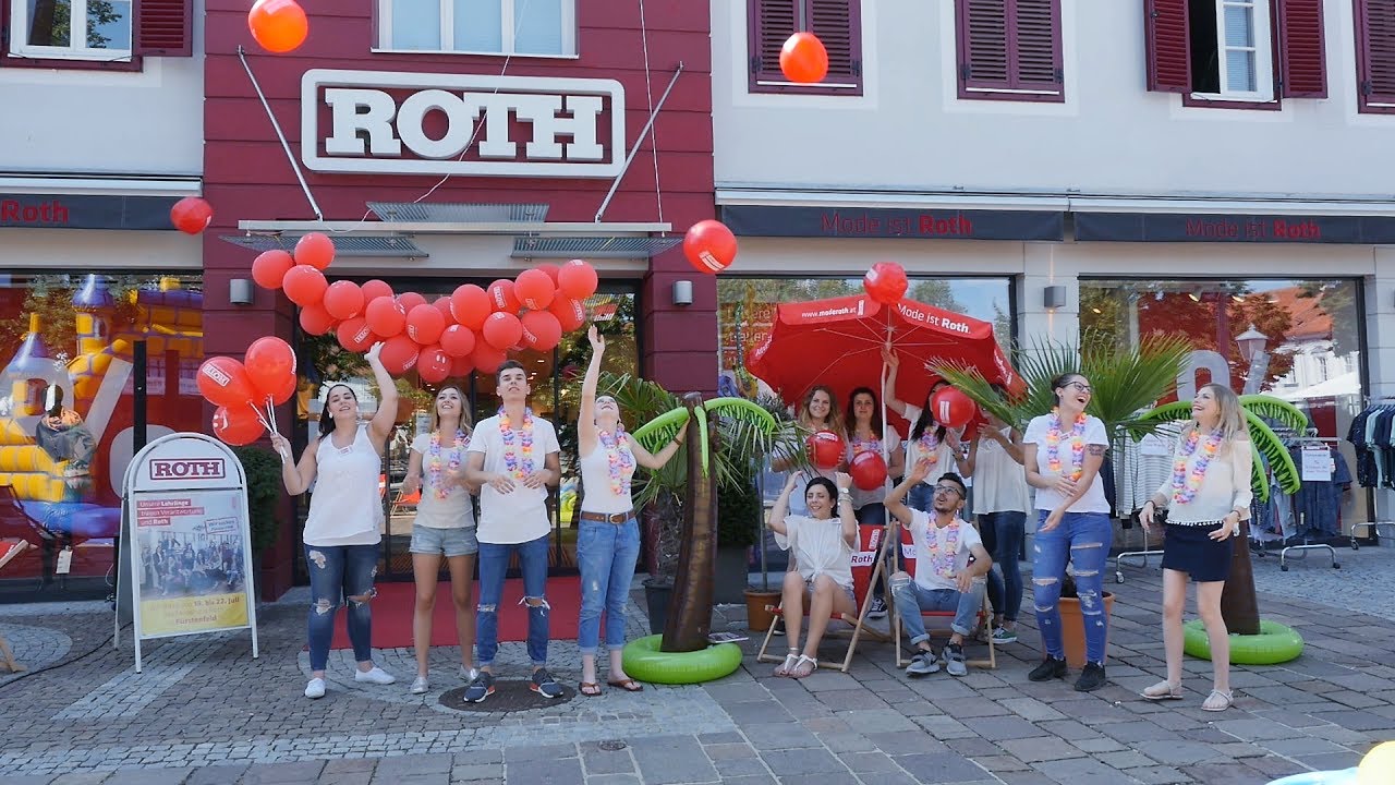 Modehaus Roth   Lehrlinge rocken Fürstenfeld