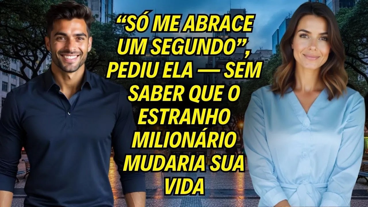 “Só Me Abrace Um Segundo”, Pediu Ela — Sem Saber Que O Estranho Milionário Mudaria Sua Vida