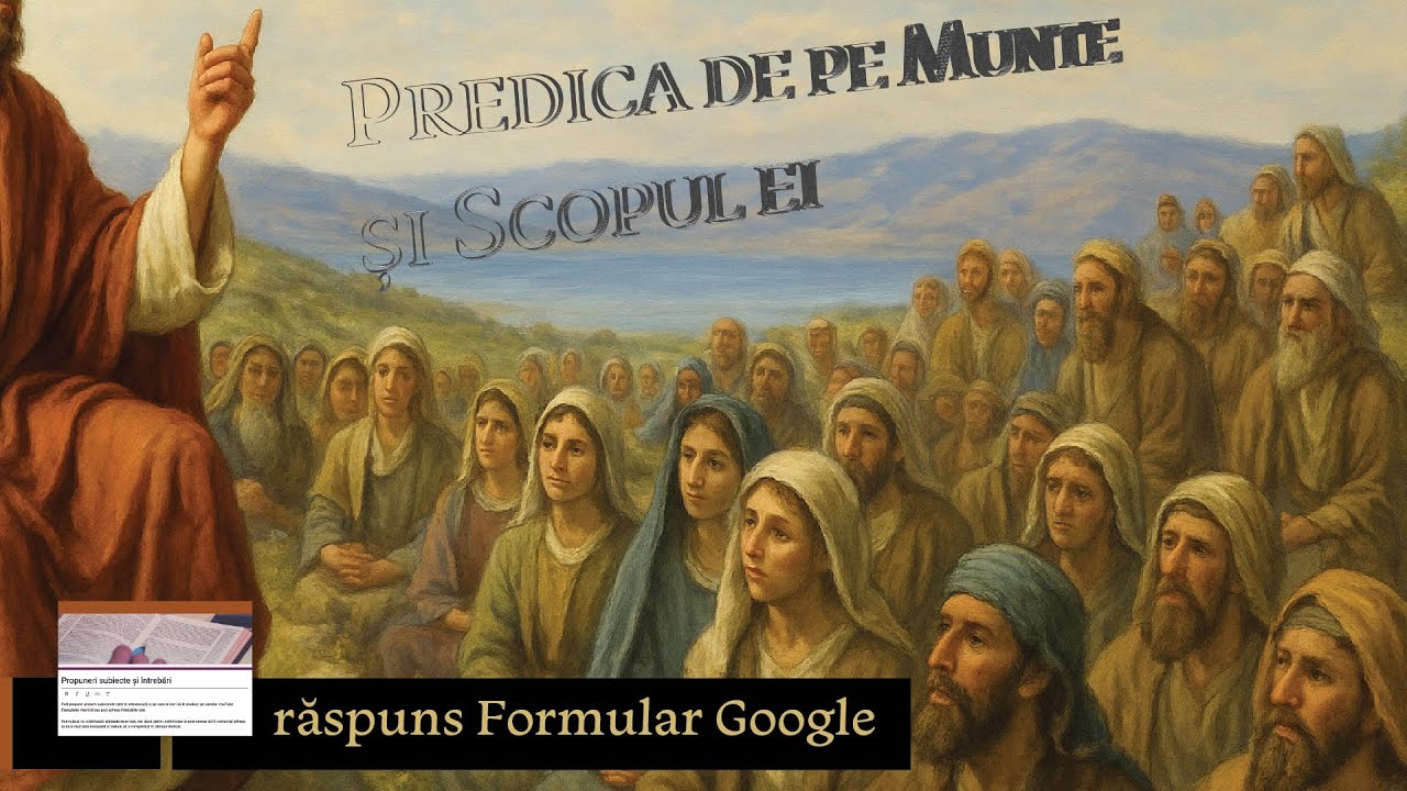 Predica de pe Munte ♨︎ SCOP