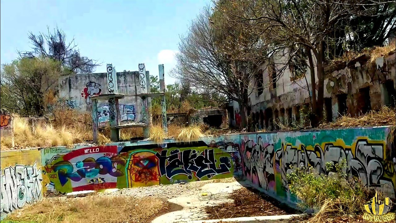 antiguo balneario abandonado el Batán en zapopan Jalisco, exploracion urbana.