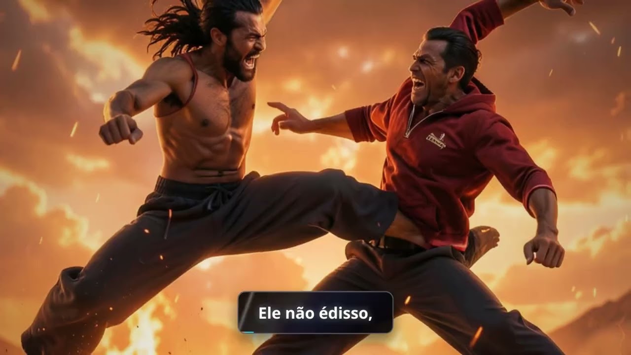 ELE LUTA ATÉ O FIM  (letra Ronaldo Vitor)