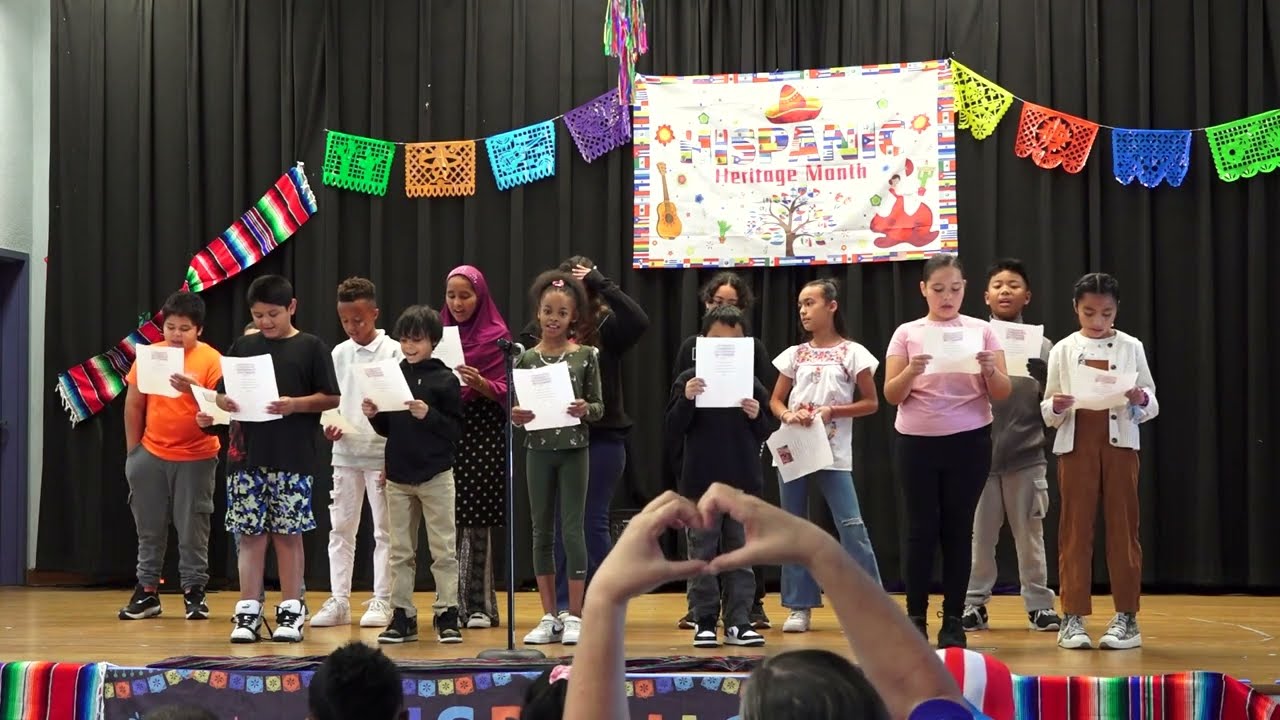 3rd to 5th Grade Hispanic Heritage Month Performance 2024