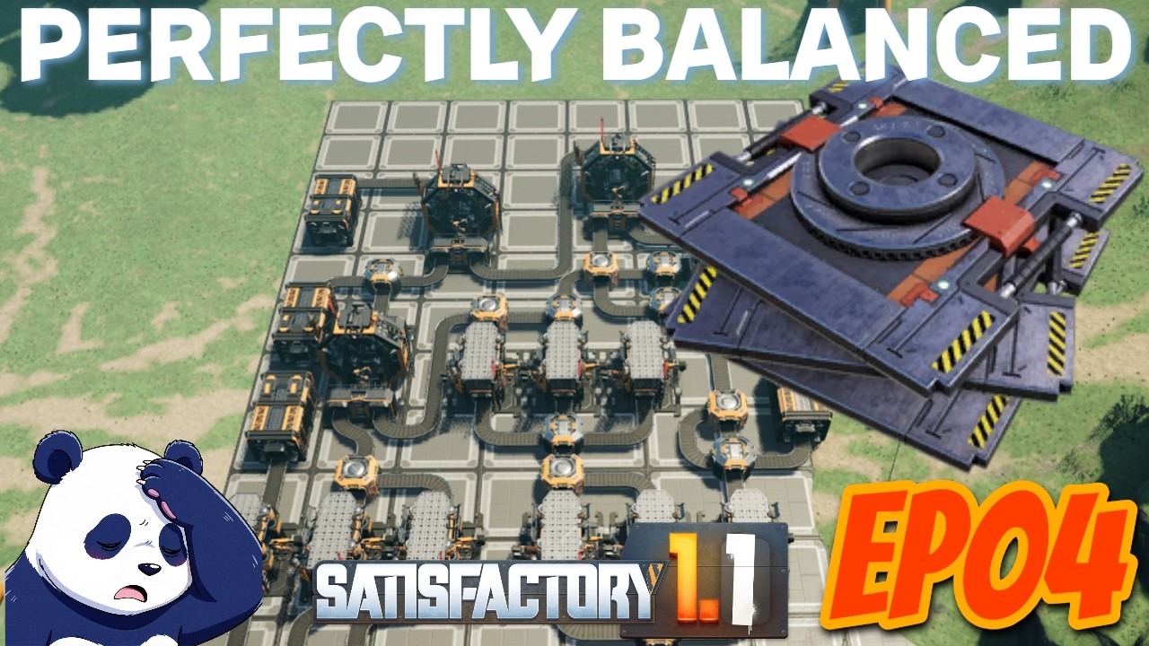 Smart Plating Using 4 Impure Iron Nodes to the MAX! Guided Playthrough of Satisfactory(Satisfactory)