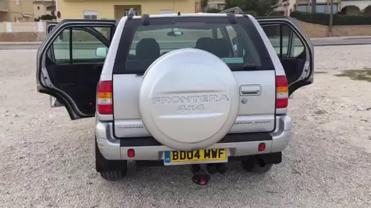 2004 VAUXHALL FRONTERA 2.2 DTi OLYMPUS 4X4 (facelift model) FOR SALE
