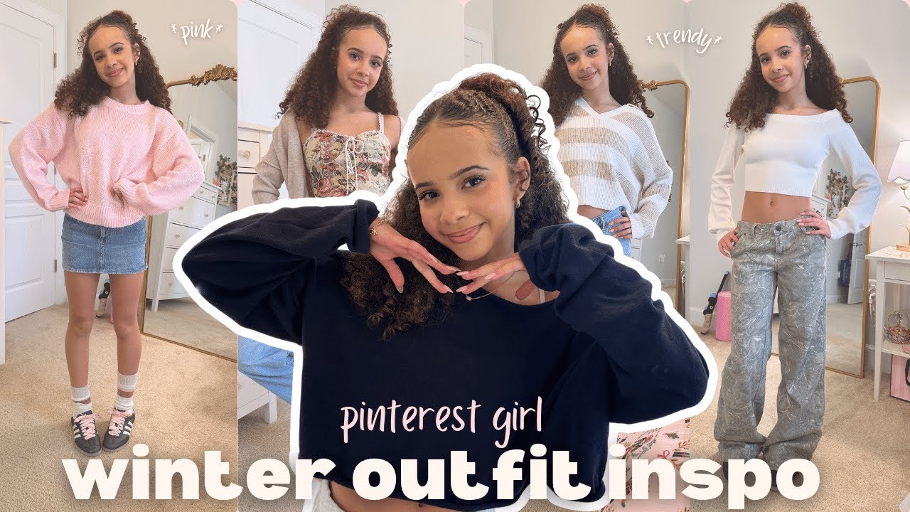 winter outfit inspo ❄️ looks for the new year | *pinterest inspired* *pink* *trendy* *cute*