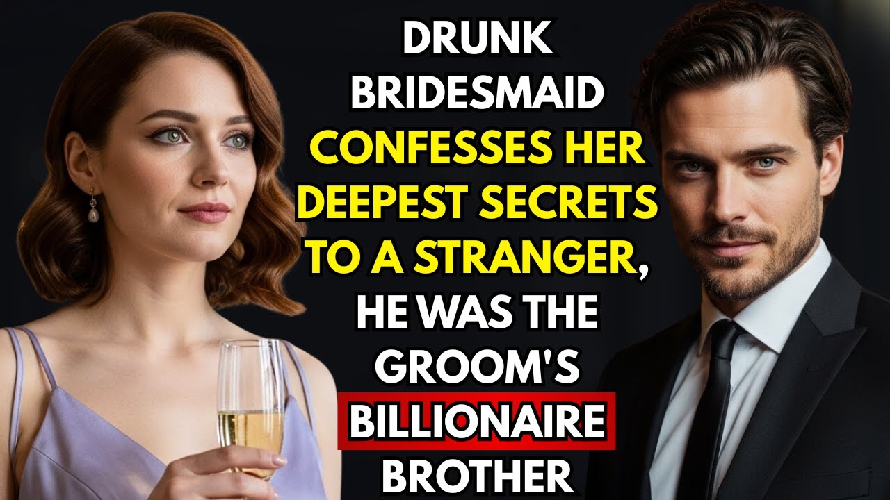 DRUNK BRIDESMAID CONFESSES HER DEEPEST SECRETS TO A STRANGER, HE WAS THE GROOM'S BILLIONAIRE BROTHER