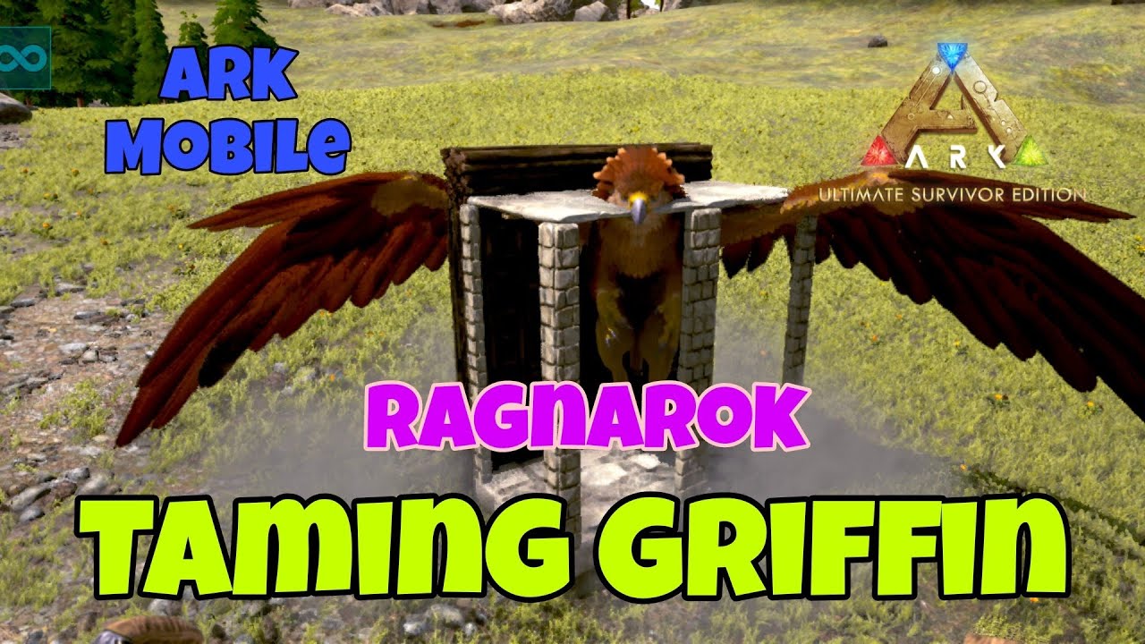 Taming Griffin || How To Tame Griffin Ark Ultimate Survival Mobile Edition #arkmobile