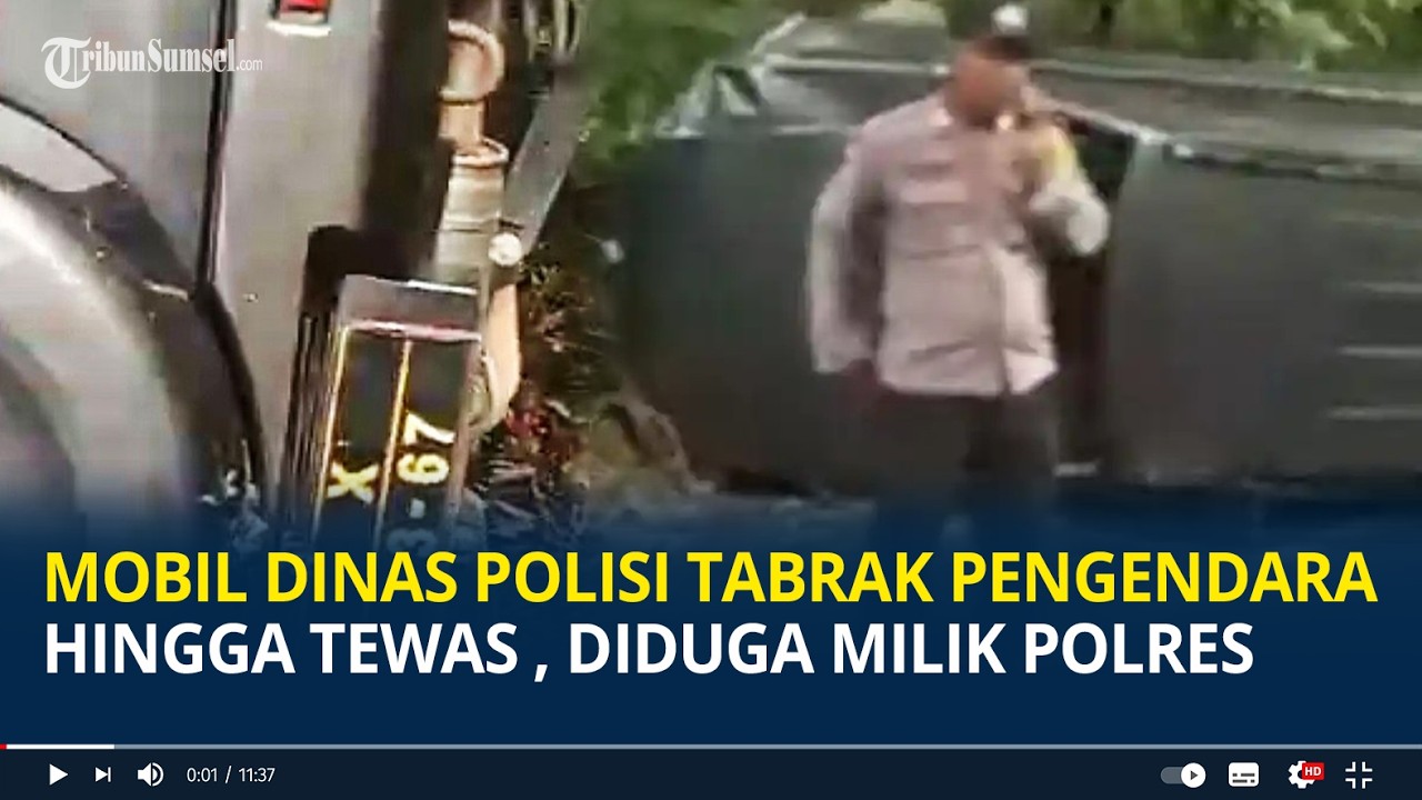 Mobil Dinas Polisi Tabrak Pengendara Hingga Tewas di Jatim, Diduga Milik Polres Sumenep