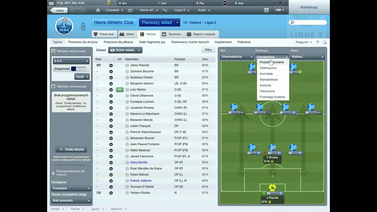 Football Manager 2012: Poradnik dla początkującego cz. 2
