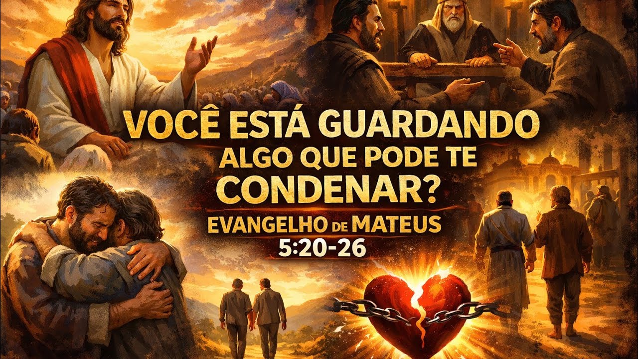 Evangelho do Dia | Mateus 5,20-26