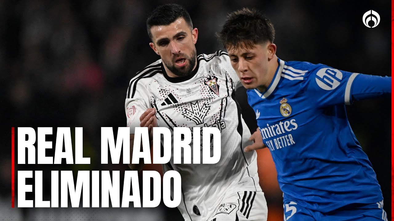 ¡Fracaso! Real Madrid queda fuera de la Copa del Rey