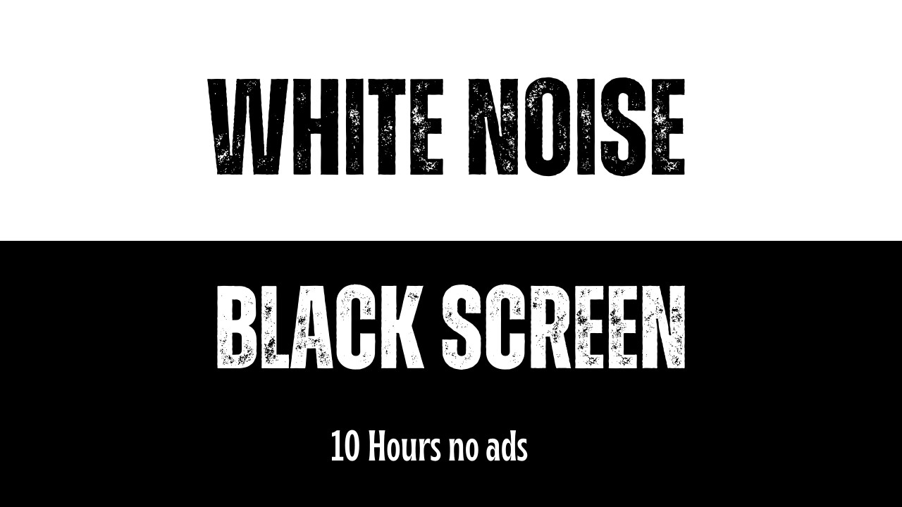 Best White Noise for Insomnia & Better Sleep | 10 Hours