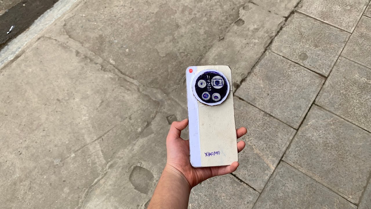 How to make xiaomi 17 ultra by leica ( in cardboard )