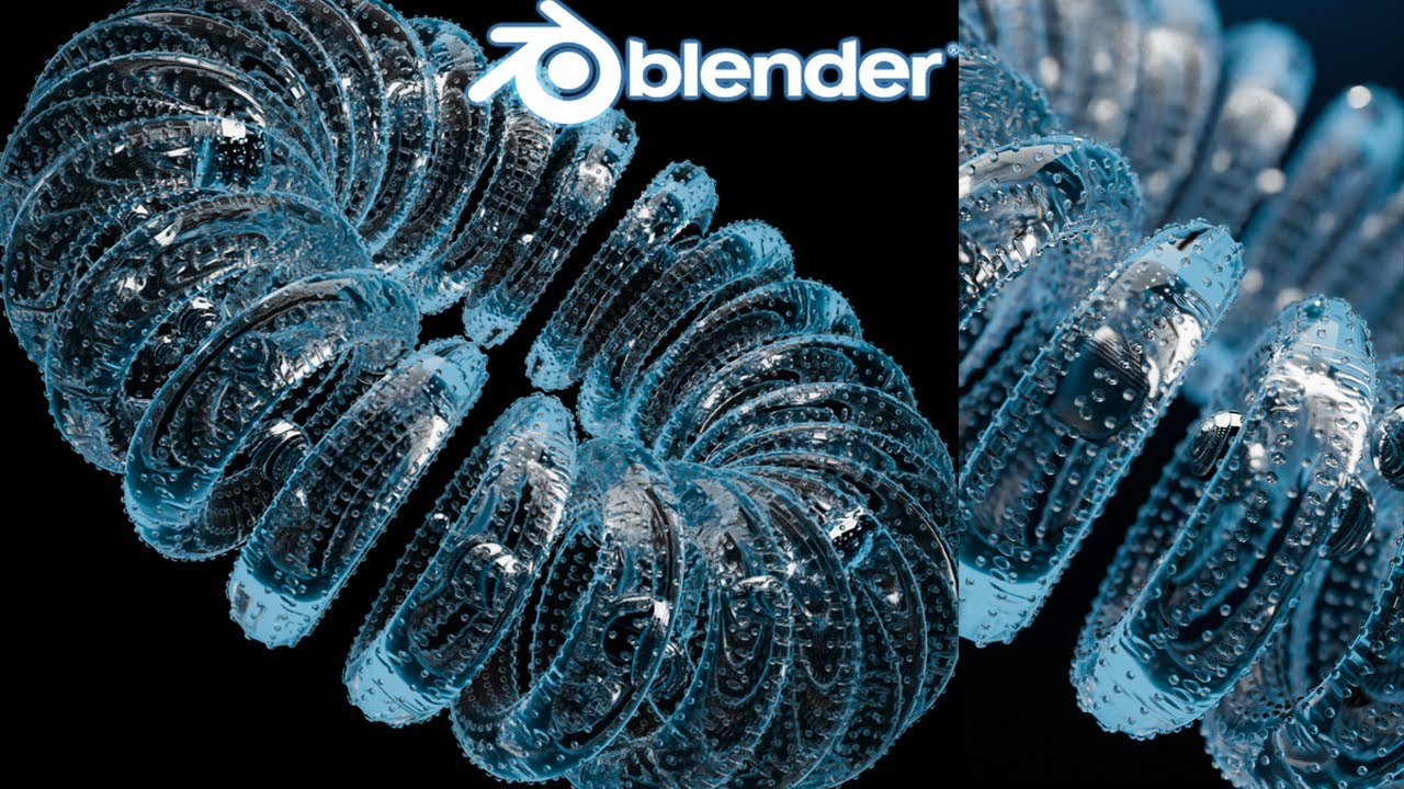 Create Stunning Glass & Bubble Effects in Blender | Easy Geometry Nodes Tutorial | IN HINDI