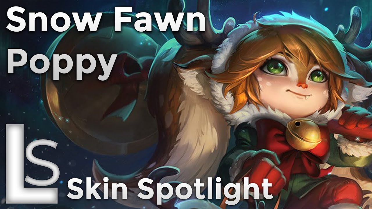 Snow Fawn Poppy - Skin Spotlight - Winter Wonder Collection - League of Legends