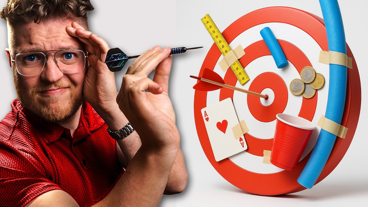 Dartpfeil entscheidet, womit ich einen Zaubertrick erfinden muss 🎯