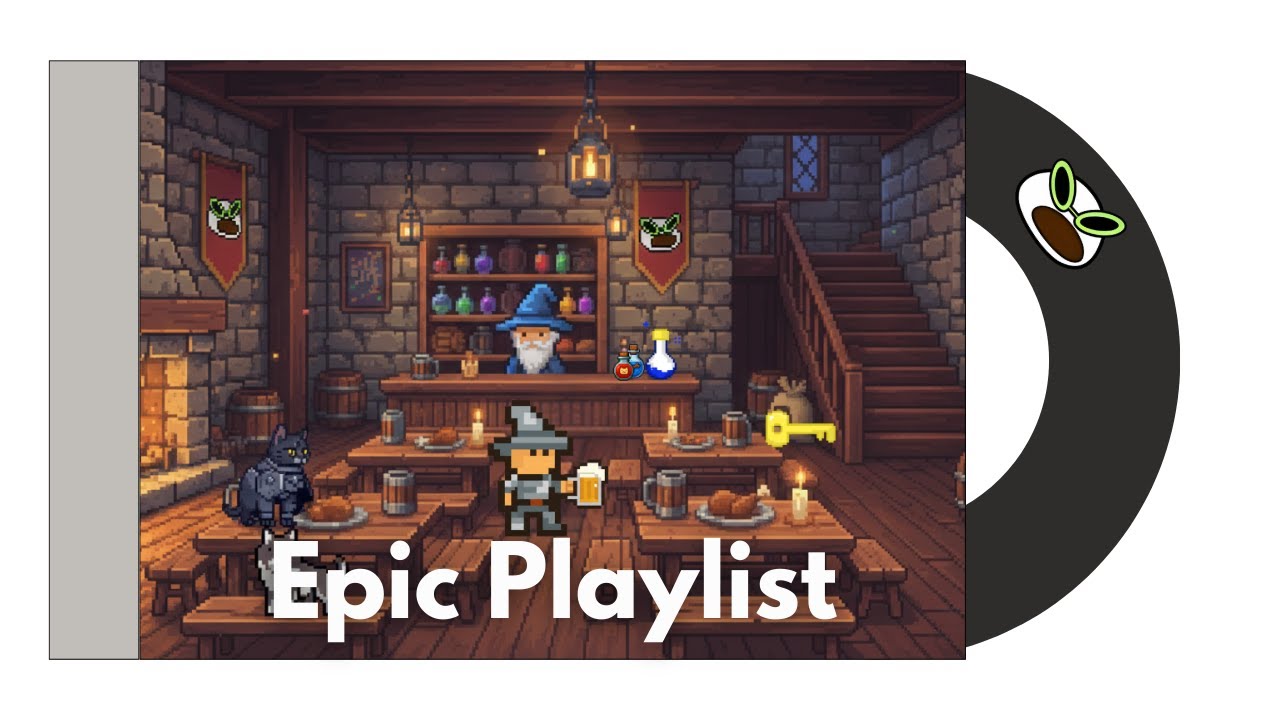 [판타지에픽플리 | Epic Playlist] 호그스미드의 밤, 버터맥주 잔 밑에서 발견한 황금빛 열쇠 🍺 🗝️