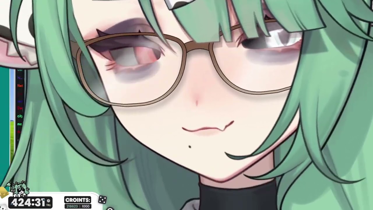 Crelly tries to show off her degradation skills