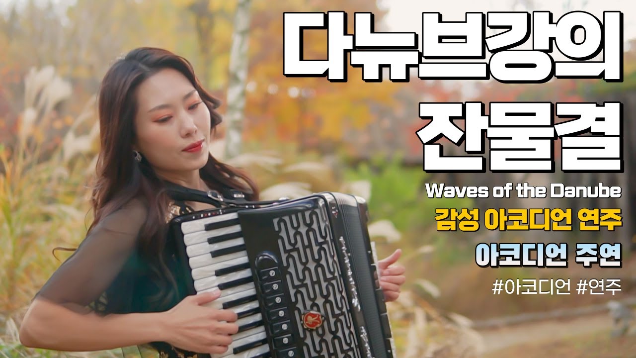 다뉴브강의 잔물결(Waves of the Danube - Ivanovici) - 아코디언 주연