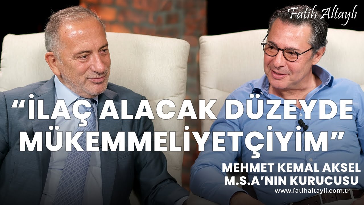 “Köy enstitülerini tekrardan canlandırmak istiyorum” / Mehmet Kemal Aksel & Fatih Altaylı