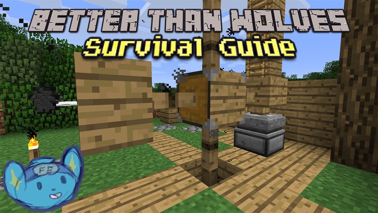 Crafting Hoppers and Saws - EP12 Better Than Wolves (Minecraft) Survival Guide