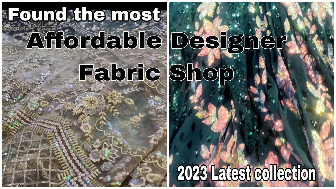Found Most Affordable Designer Fabric Shop In Hyderabad |2023 Latest Collection @HyderabadBazar