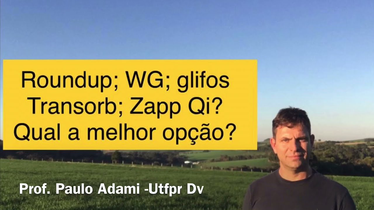 Critério para definir a escolha do herbicida com glifosato