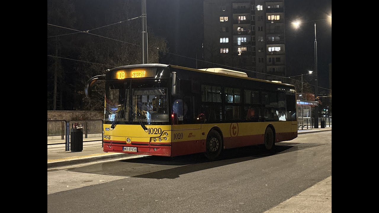 Solbus SM10 #1020 MZA Warszawa na 2/108