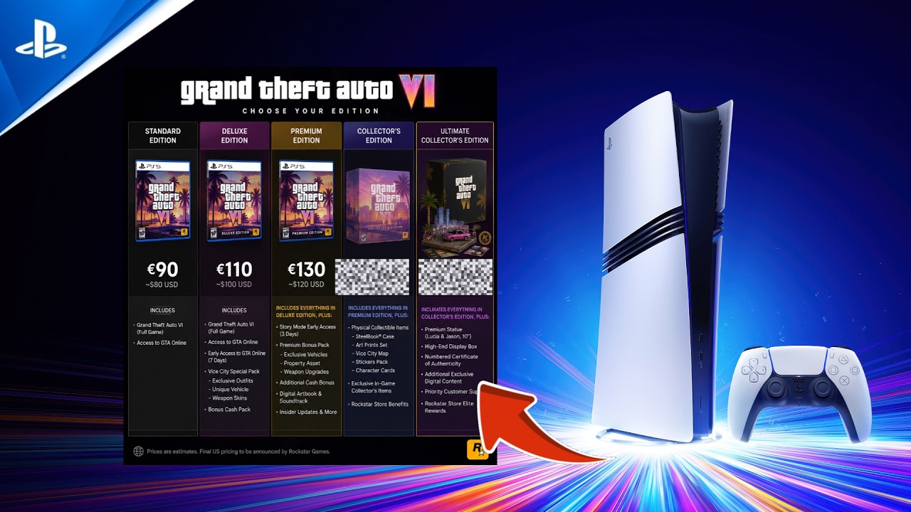 SONY SHOCKS: GTA 6 $100 STANDARD EDITION, Halo Drama, Black Flag Resynced & PS Plus Getting better?