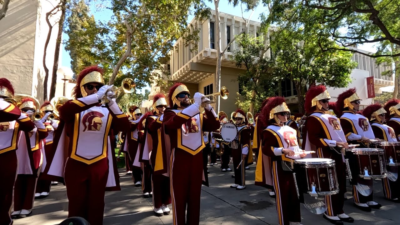 USC Marching Band Pregame Concert & March To The Coliseum October 11, 2025