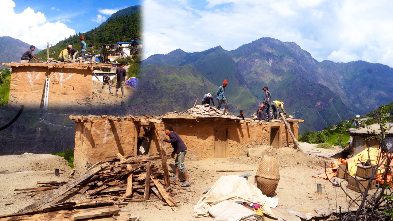 dharme brother's major revenue source , he is a best constructor of the village ||