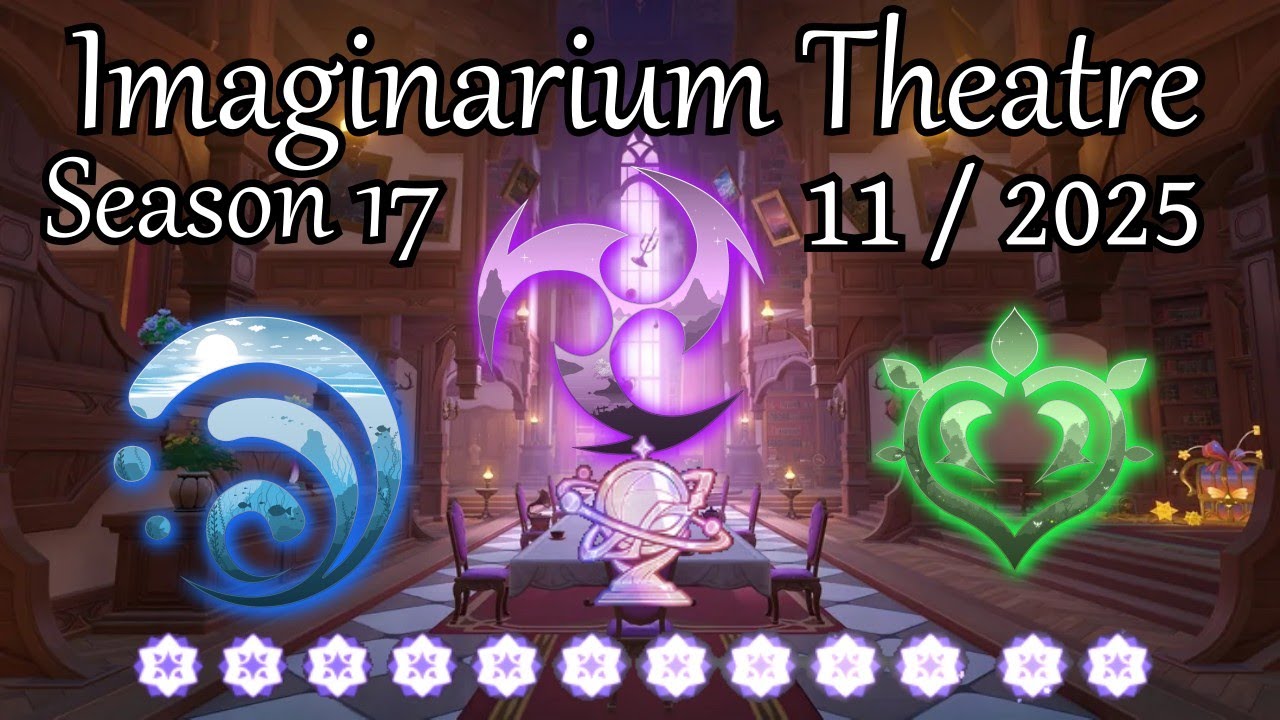 6.1 Imaginarium Theatre!  Season 17 going for 12 stars!  #genshinimpact #imaginariumtheater